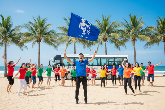 HDV Local - Team building bãi biển