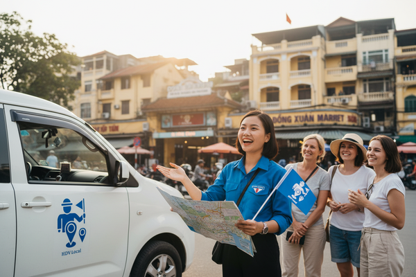HDV Local - Tour Guide Phố Cổ Hà Nội Thuê Xe Du Lịch Có Tour Guides (HDV) Tại Hà Nội