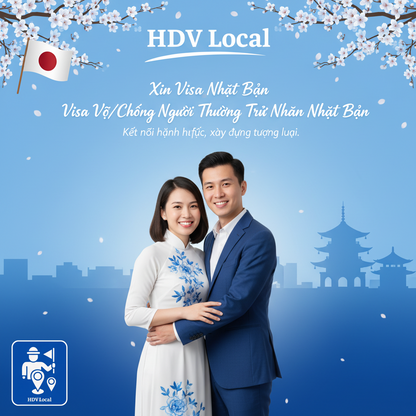 Dịch Vụ Làm Visa Vợ/Chồng Người Thường Trú Nhân Nhật Bản Tại Việt Nam