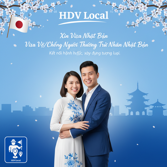 Dịch Vụ Làm Visa Vợ/Chồng Người Thường Trú Nhân Nhật Bản Tại Việt Nam