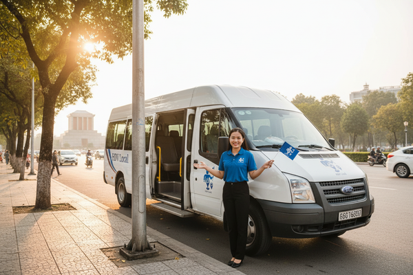 HDV Local - Xe 16 chỗ đại lộ Hà Nội Thuê Xe Limousine Du Lịch Tại Hà Nội