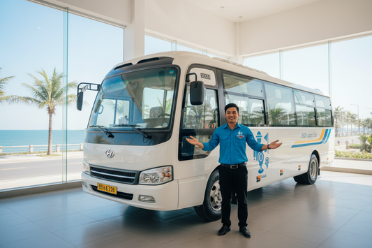 HDV Local - Xe 16 chỗ Tuy Hòa ngoài trời Thuê Xe Du Lịch 16 Chỗ Tại Tuy Hòa