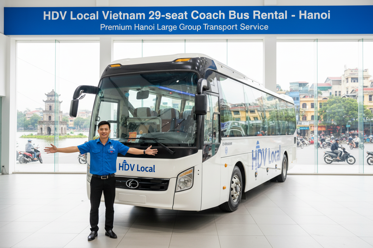 HDV Local - Xe 29 chỗ Hà Nội showroom