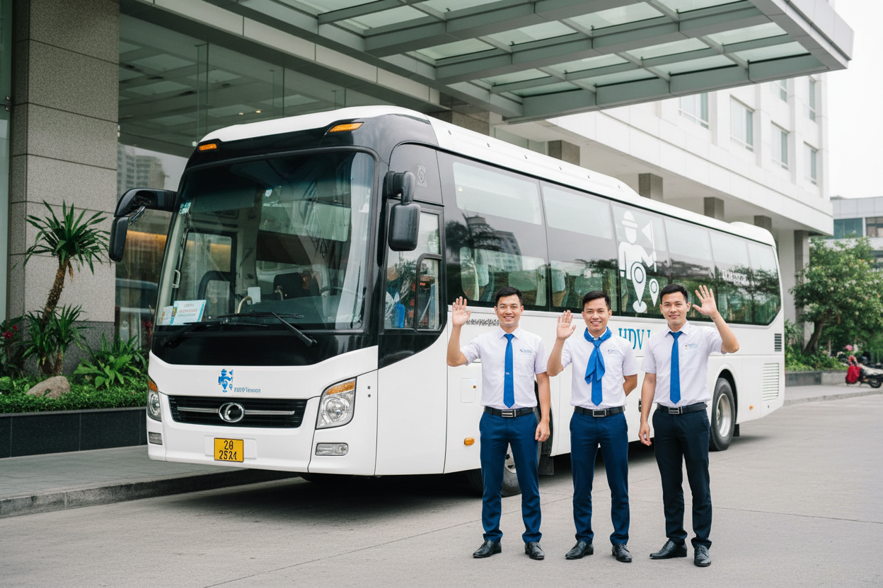 HDV Local - Xe 29 chỗ đội nhóm