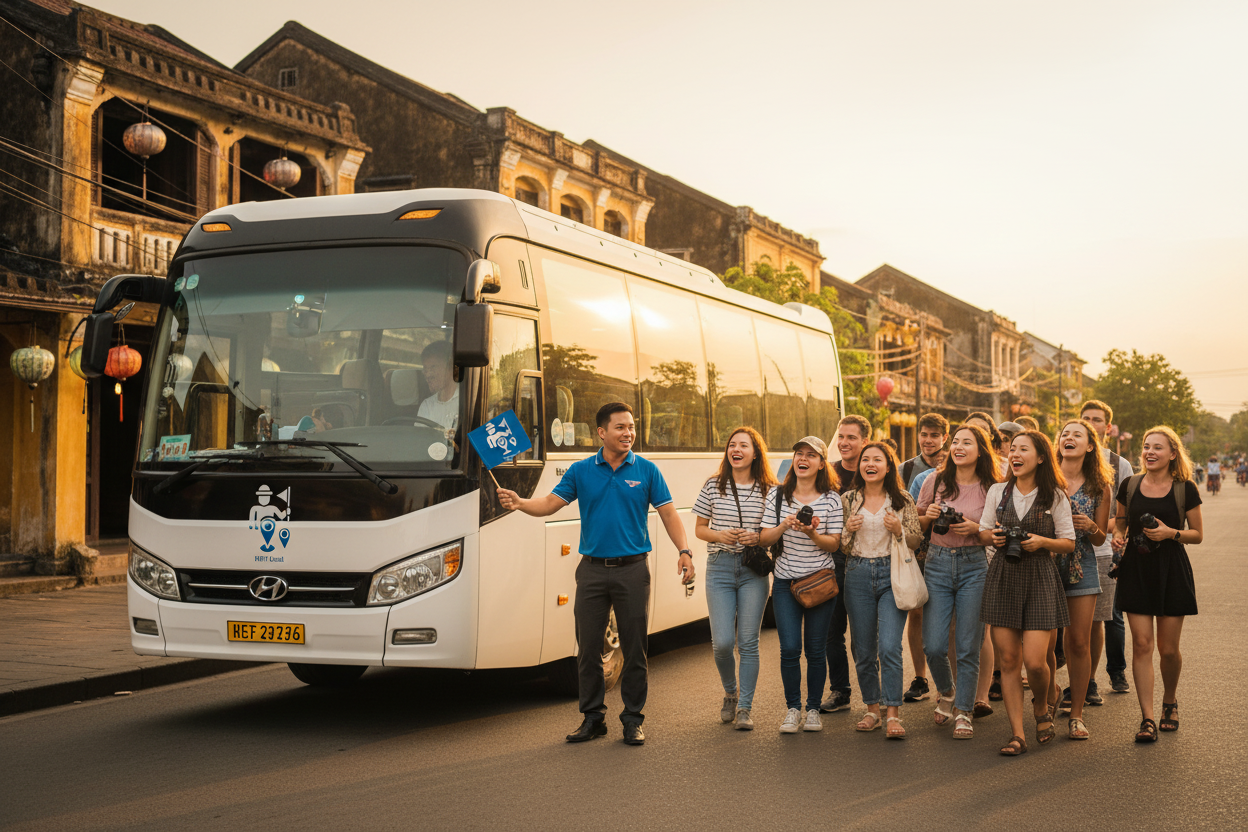 HDV Local - Xe 29 chỗ đón đoàn