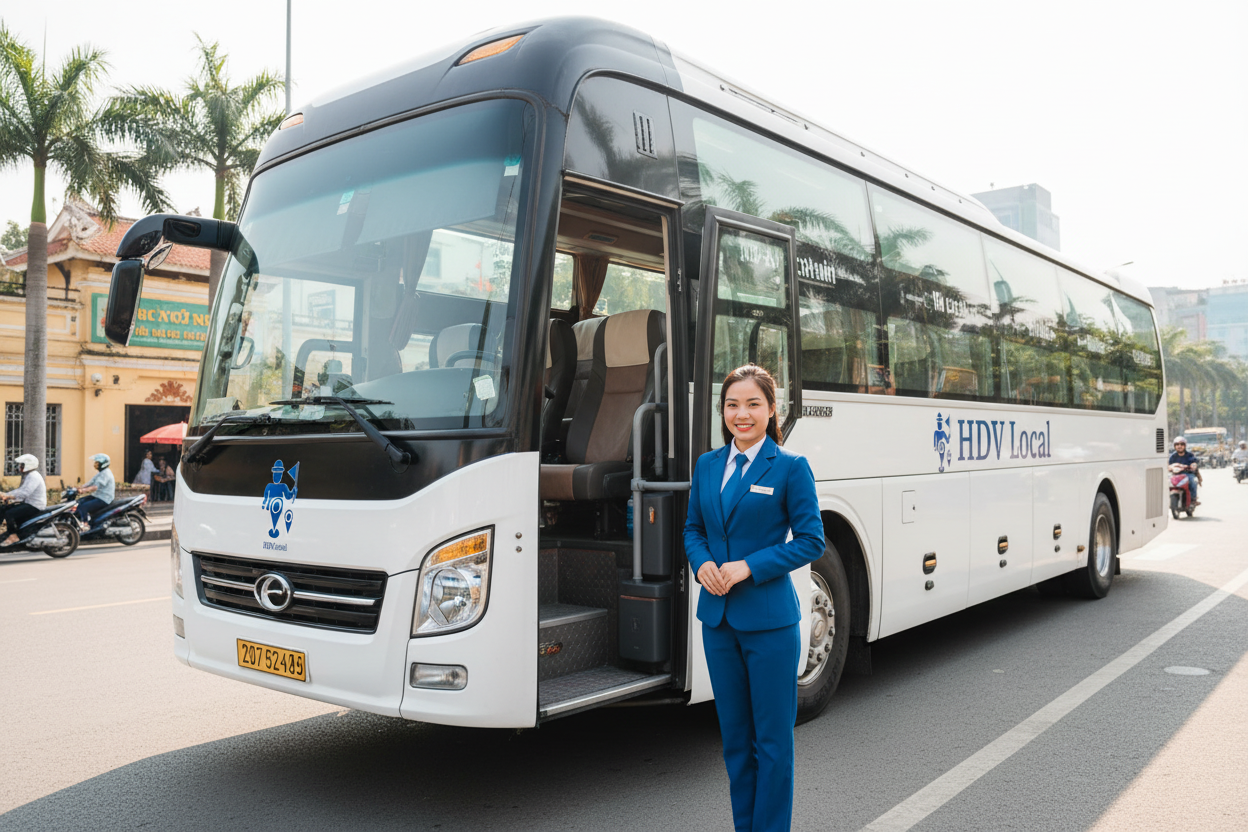 HDV Local - Xe 29 chỗ nhân viên nữ