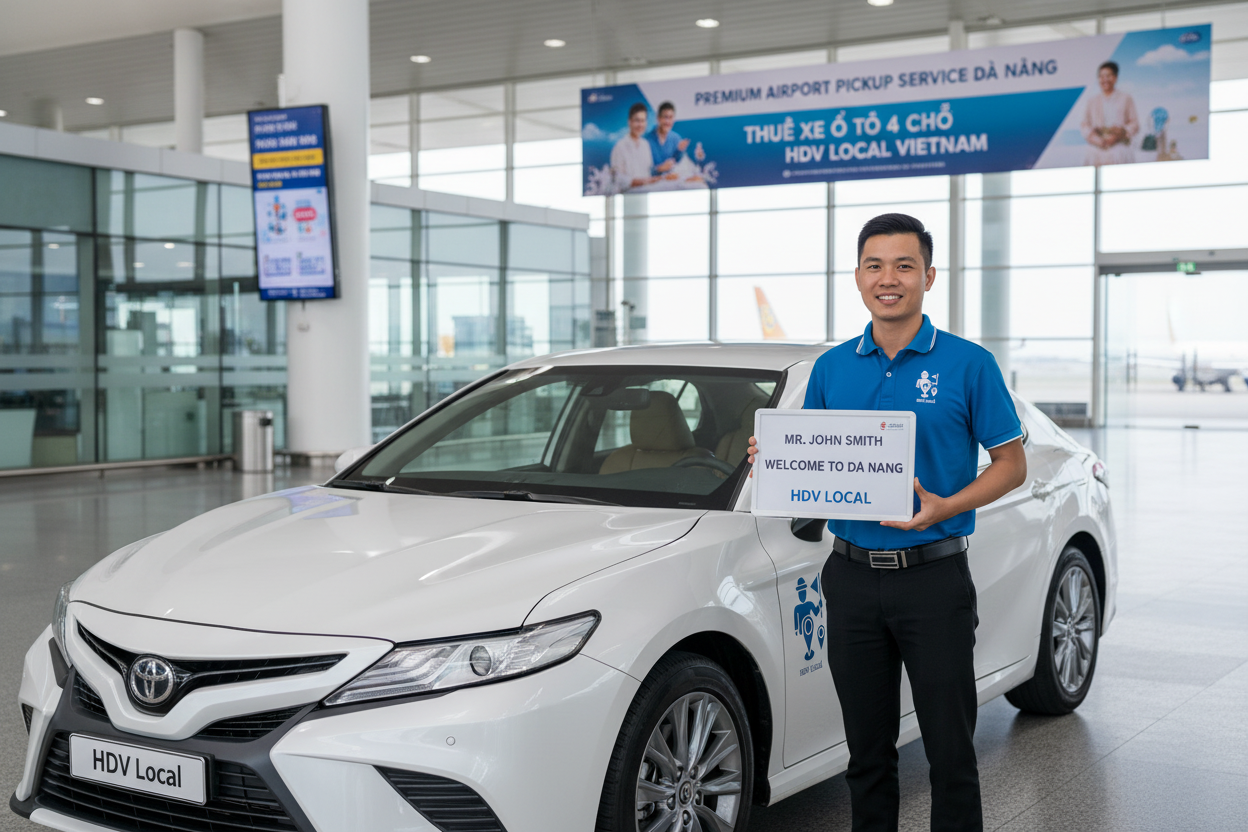 HDV Local - Xe 4 chỗ sân bay Đà Nẵng