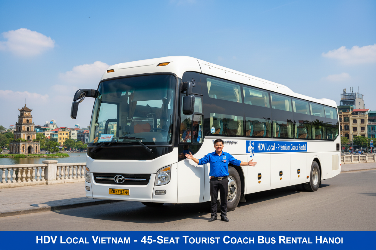 HDV Local - Xe 45 chỗ Hà Nội showroom