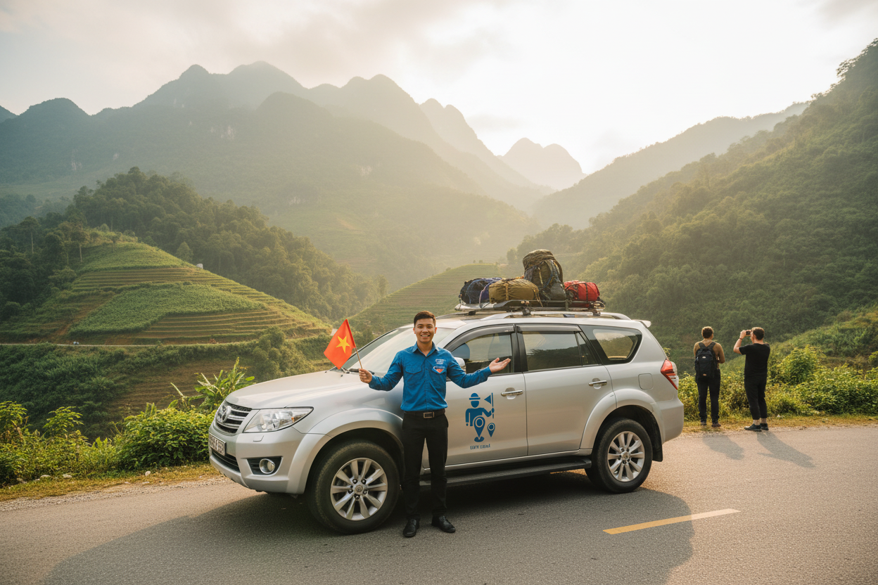 HDV Local - Xe 7 chỗ đường núi