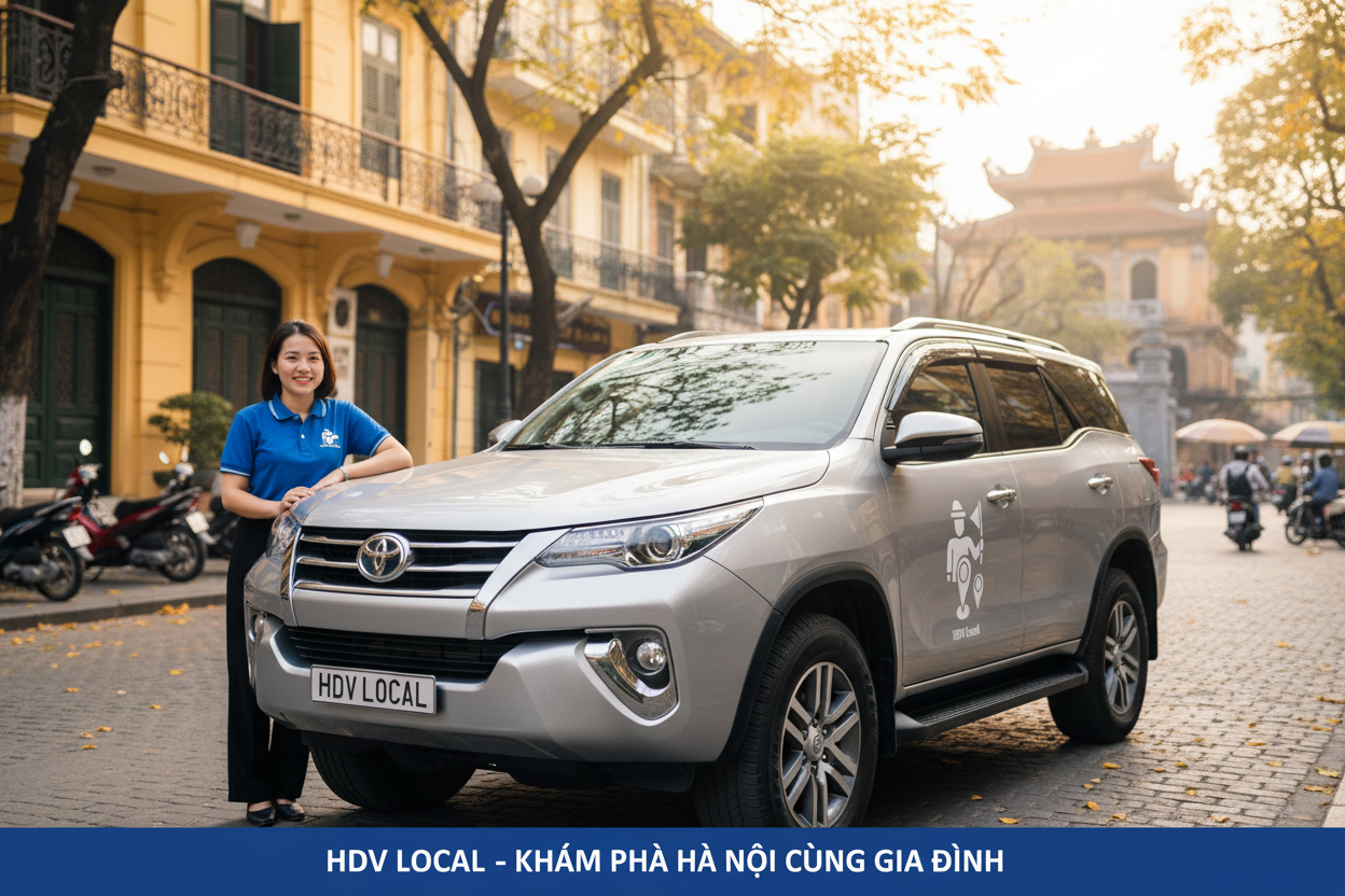 HDV Local - Xe 7 chỗ Phố Cổ Hà Nội