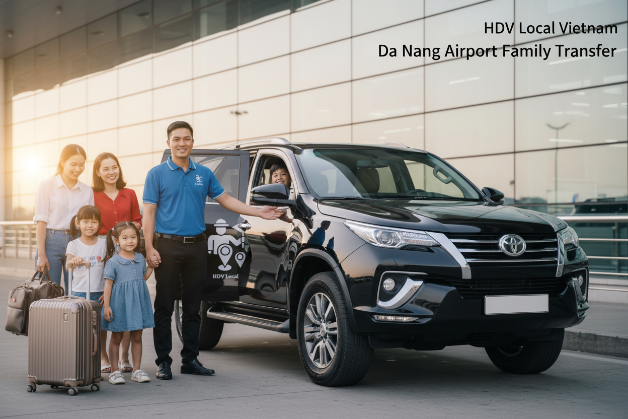 HDV Local - Xe 7 chỗ sân bay Đà Nẵng