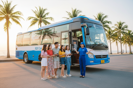 HDV Local xe du lịch nhóm bạn Tuy Hòa