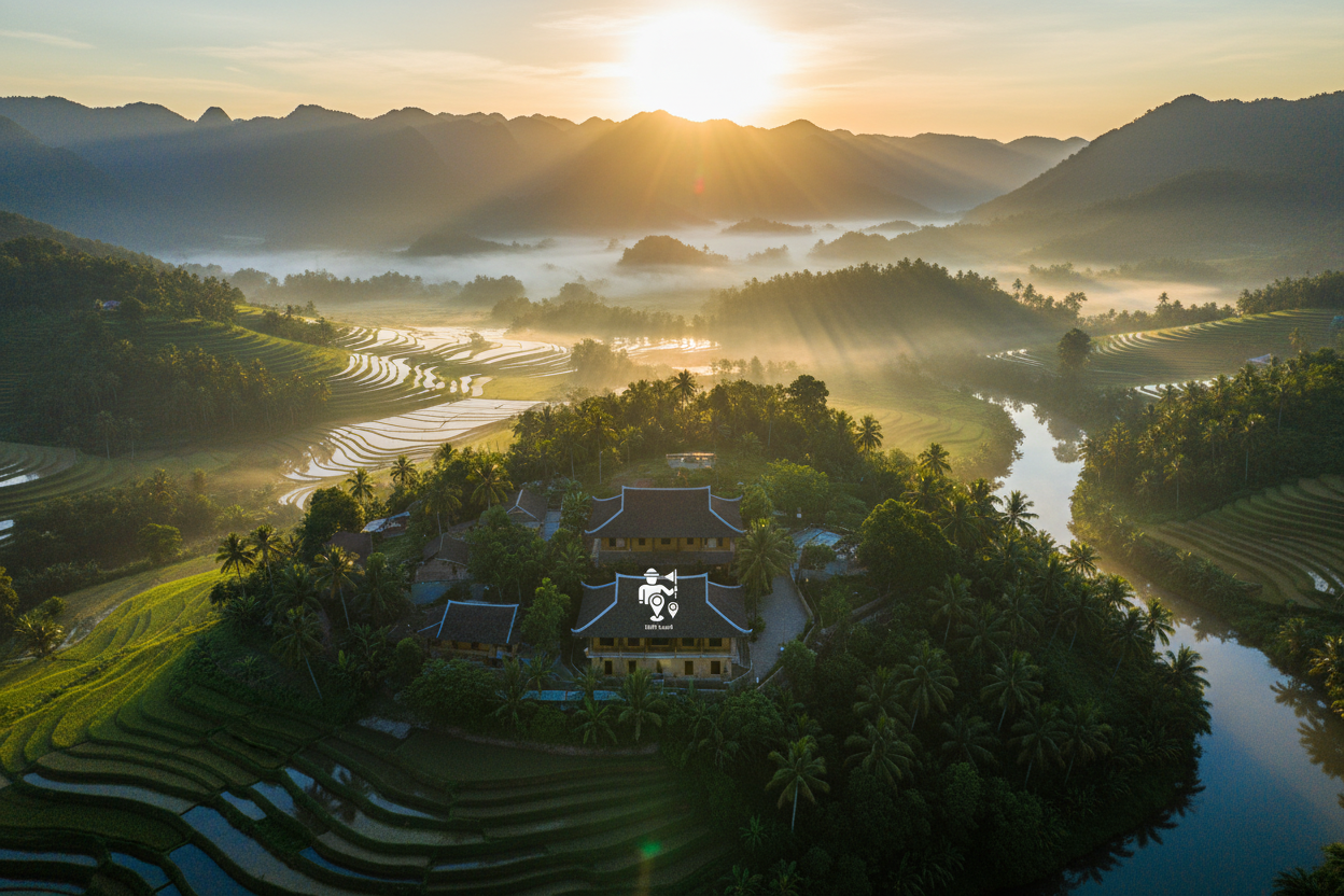 Homestay Bình Minh – Aerial View