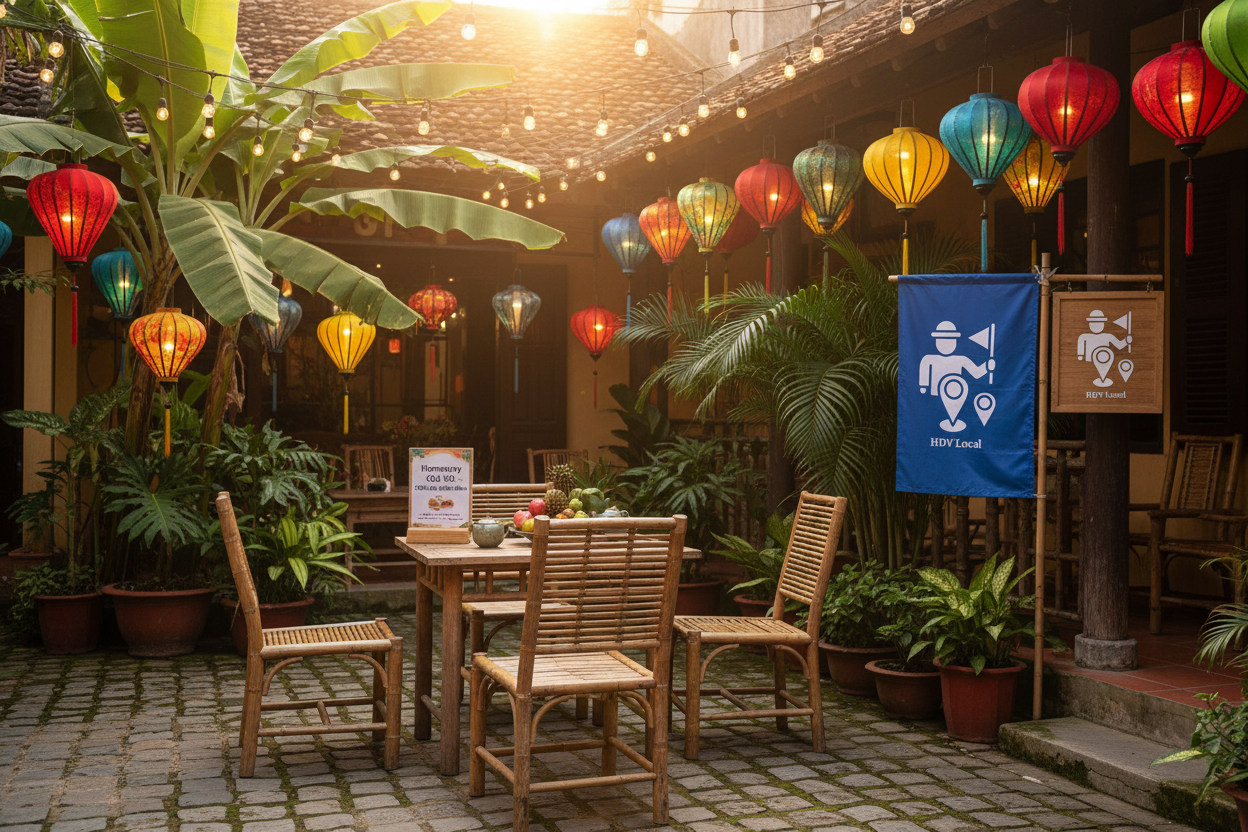 Homestay Garden Courtyard