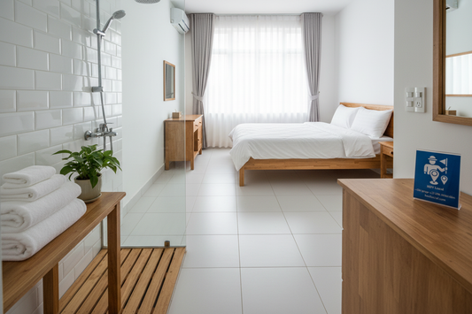 Homestay Room with Booking Card