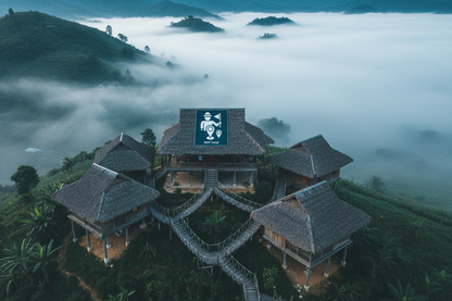 Homestay Săn Mây – Aerial View