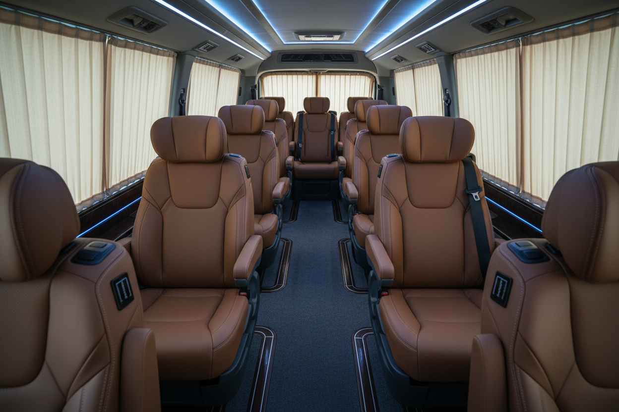 Hyundai Solati Luxury Interior Thuê Xe Du Lịch Cho Gia Đình Tại Đà Lạt