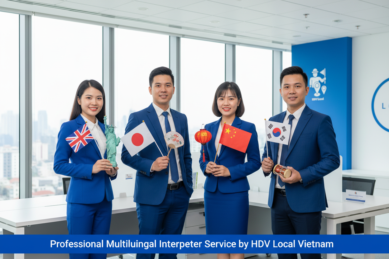 Đội ngũ phiên dịch đa ngôn ngữ HDV Local