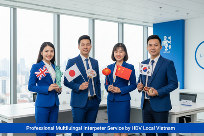 Đội ngũ phiên dịch đa ngôn ngữ HDV Local