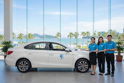 Điểm khác biệt sắc bén: Xe 4 chỗ Quy Nhơn vs Tiêu chuẩn Quốc tế