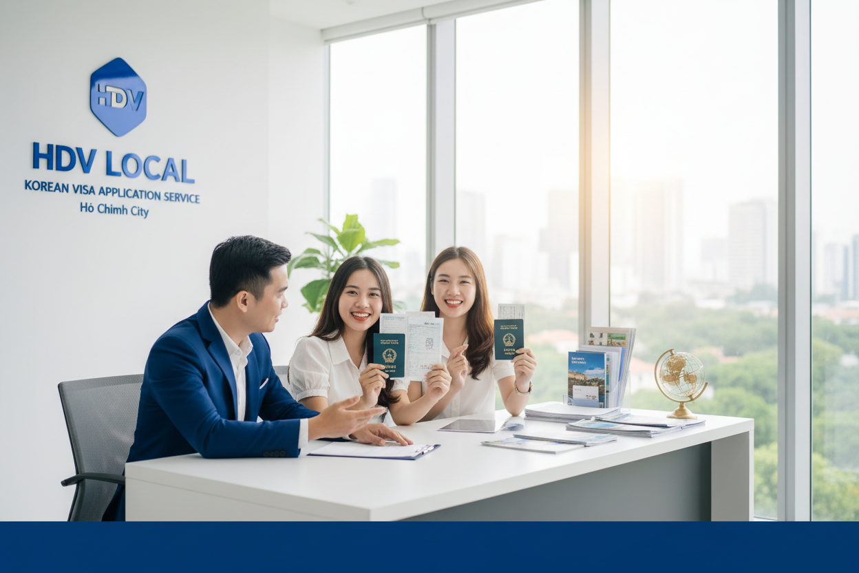 Khách hàng nhận visa thành công