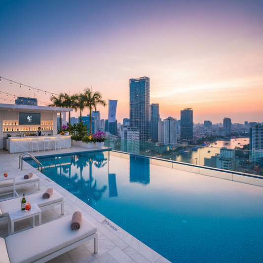 Khách sạn HDV Local 4 sao - Hồ bơi