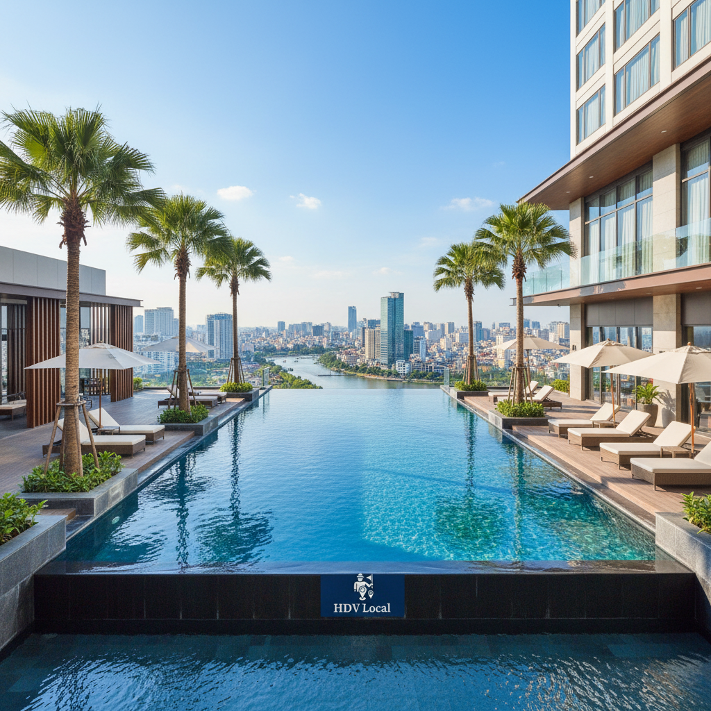 Khách sạn HDV Local - Hồ bơi 1