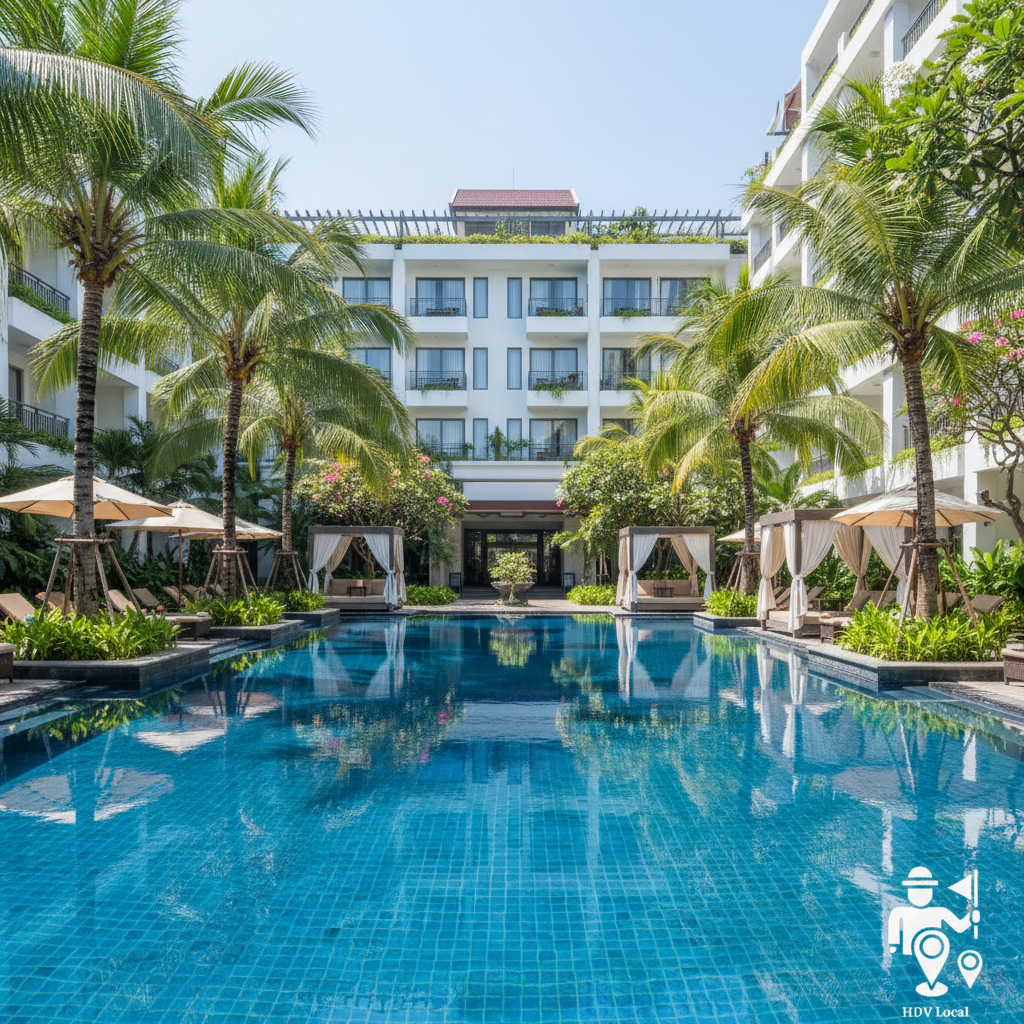 Khách sạn HDV Local - Hồ bơi 3