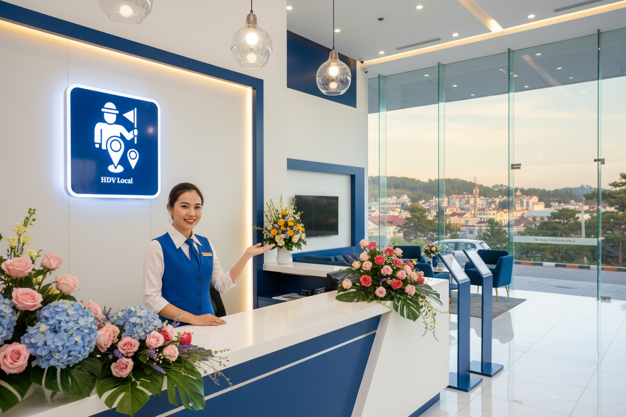 Lễ Tân Showroom HDV Local