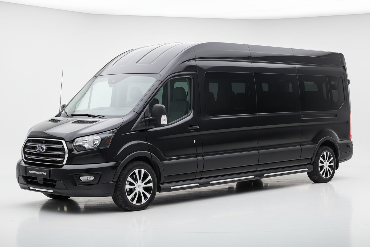 Limousine 12 chỗ ngoại thất
