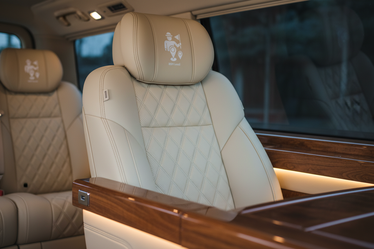 Luxury Limousine Seat Detail