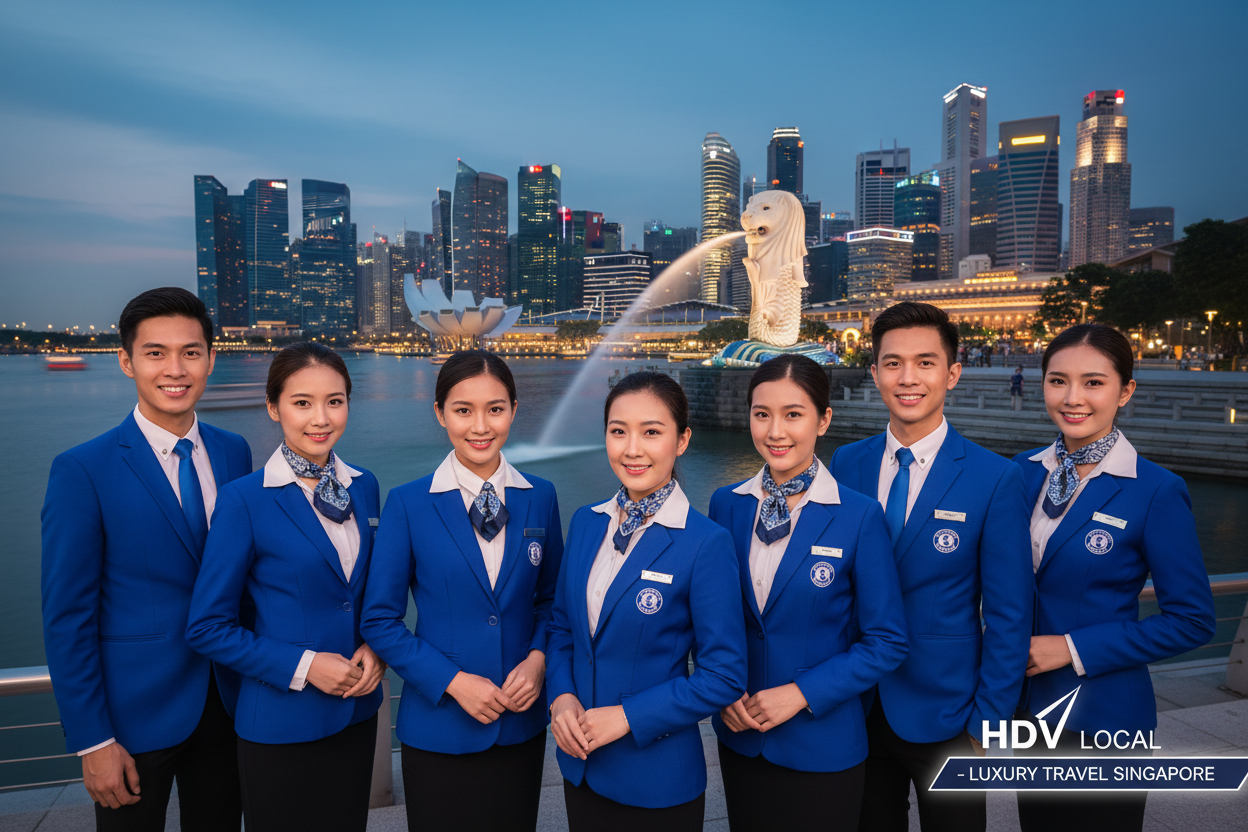 Merlion Park Night Team