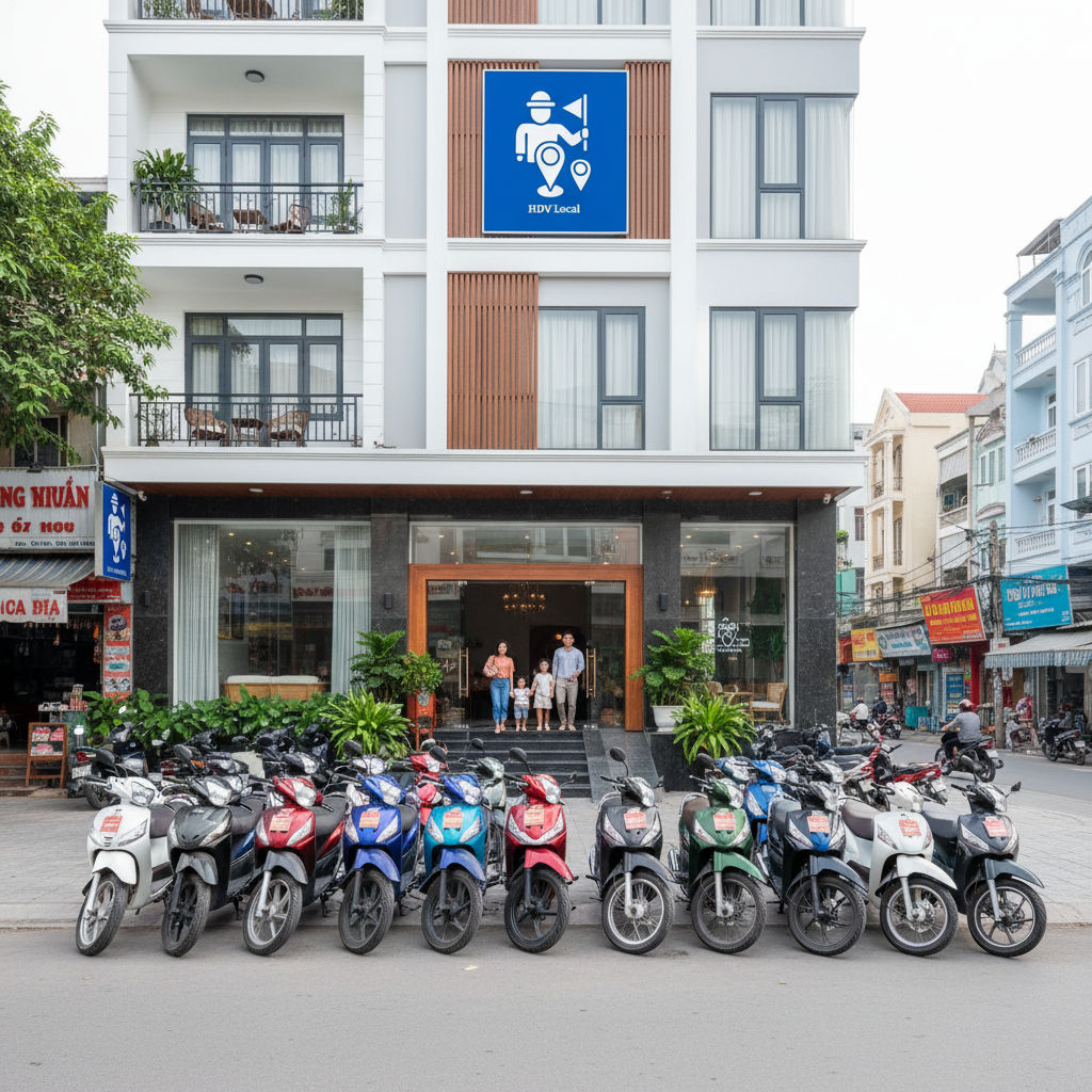 Phòng khách sạn HDV Local 3 Dịch Vụ Book Phòng Khách Sạn và Xe Máy Tại Tuy Hòa