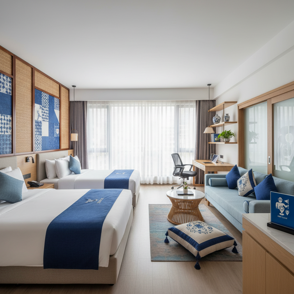 Phòng khách sạn HDV Local cho gia đình 4