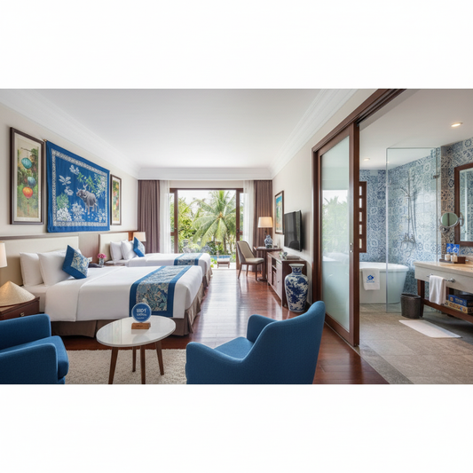 Phòng khách sạn HDV Local cho gia đình 5 Dịch Vụ Book Phòng Khách Sạn Giá Trên 1 Triệu Tại Tuy Hòa