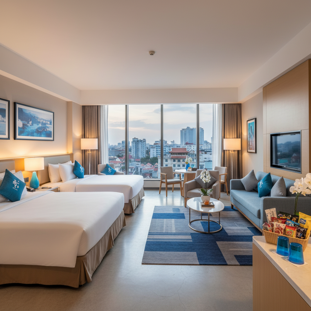 Phòng khách sạn HDV Local cho gia đình Dịch Vụ Book Phòng Khách Sạn và Hướng Dẫn Viên Bản Địa Tại Tuy Hòa