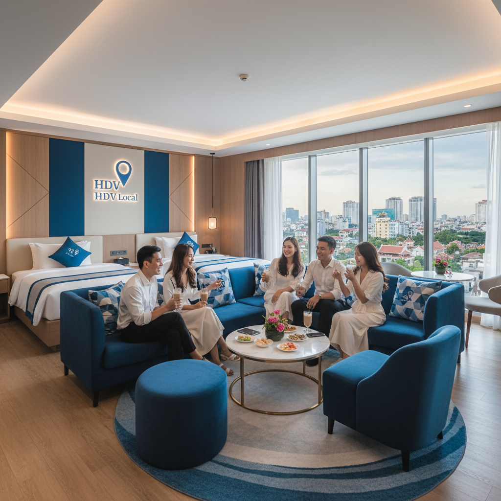Phòng khách sạn HDV Local deluxe 5