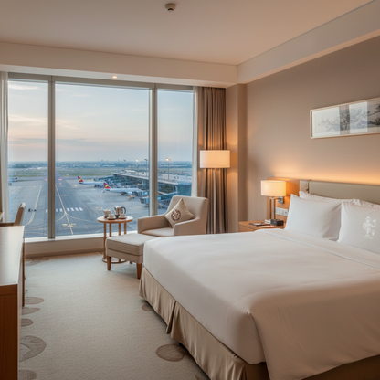 Phòng khách sạn HDV Local - View sân bay 1