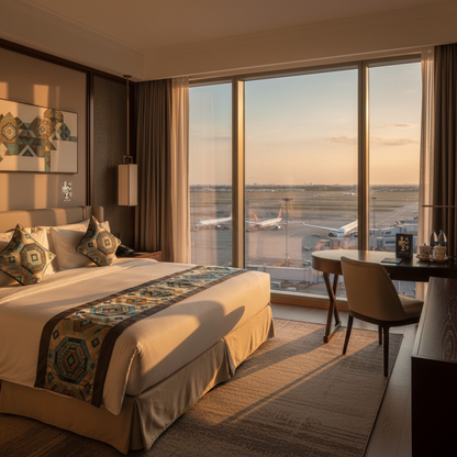 Phòng khách sạn HDV Local - View sân bay 2