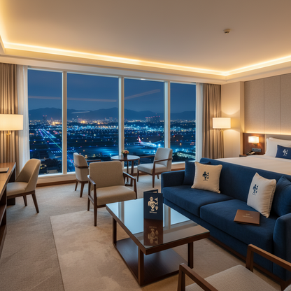 Phòng khách sạn HDV Local - View sân bay 3