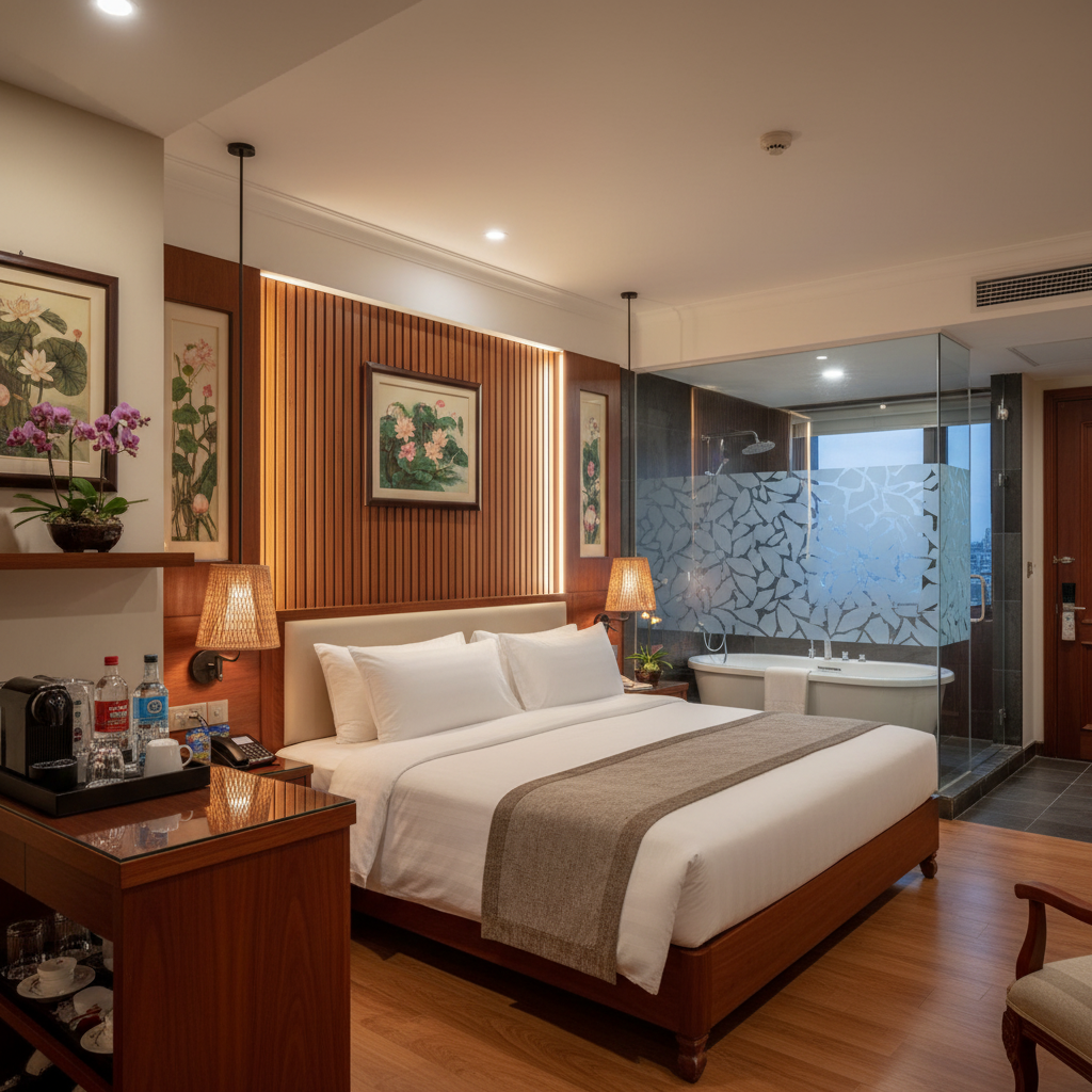 Phòng khách sạn hiện đại