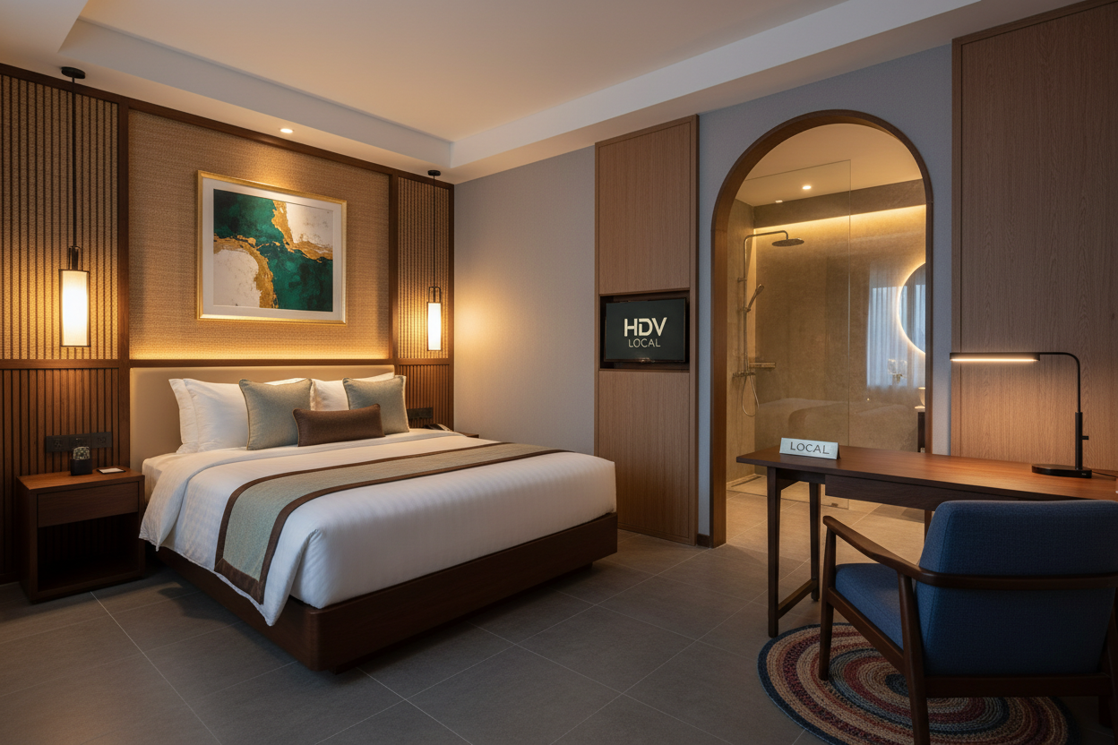 Phòng khách sạn đơn HDV Local 4