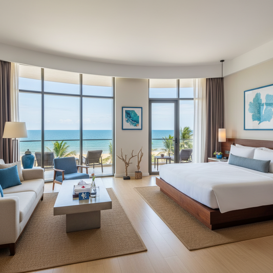 Phòng khách sạn view biển HDV Local