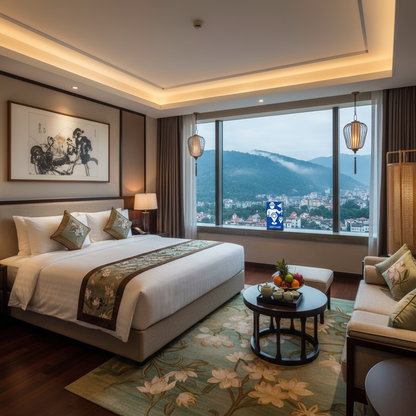 Phòng khách sạn view thành phố Việt Nam