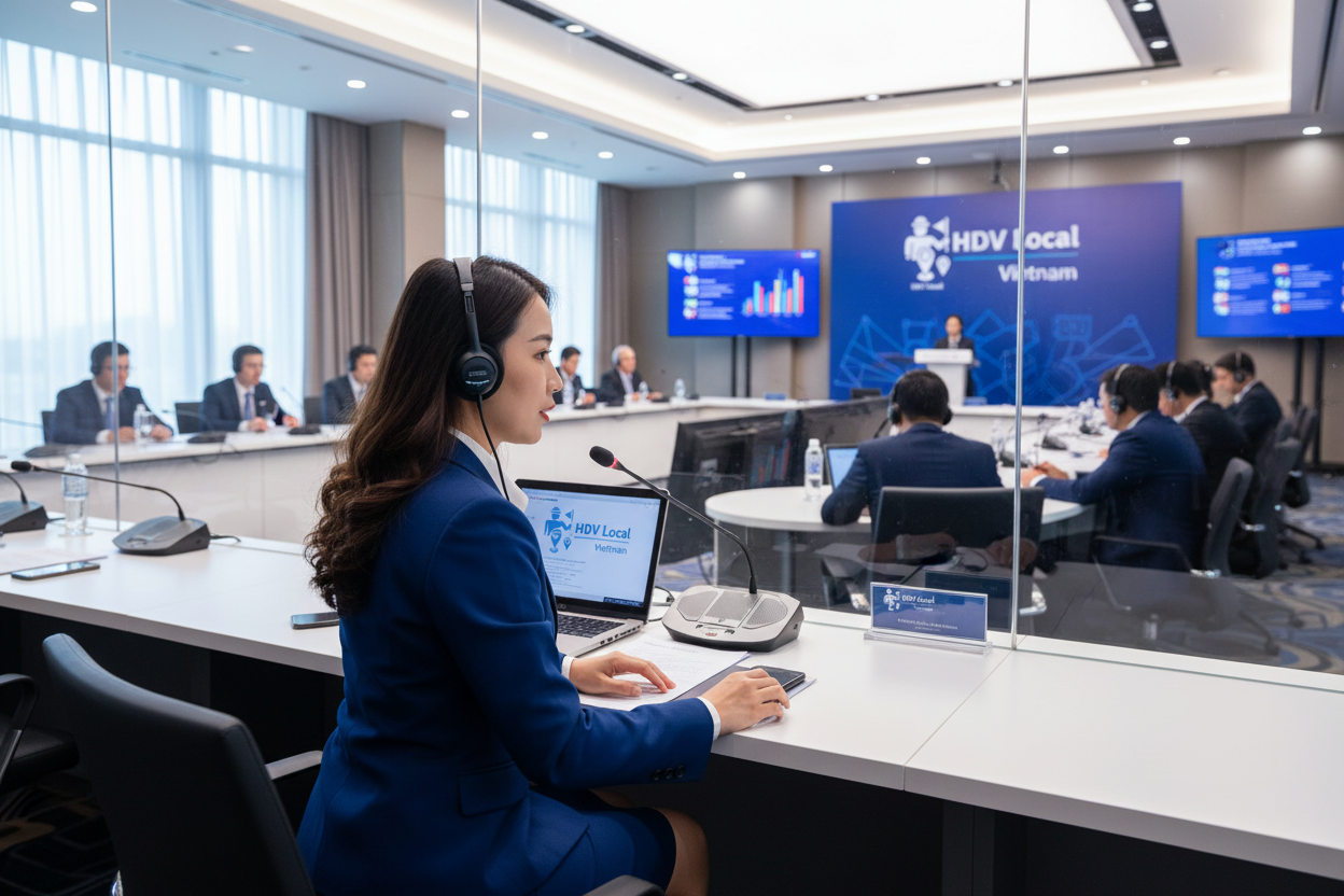 Phiên dịch viên hội nghị quốc tế HDV Local Thuê Phiên Dịch Viên Tiếng Nhật Tại TPHCM