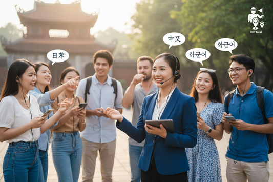 Phiên dịch viên hỗ trợ du khách quốc tế Thuê Phiên Dịch Viên Tiếng Trung Tại TPHCM