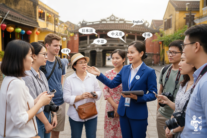 Phiên dịch viên hỗ trợ du khách quốc tế Dịch Vụ Làm Visa Trung Quốc Tại Cần Thơ