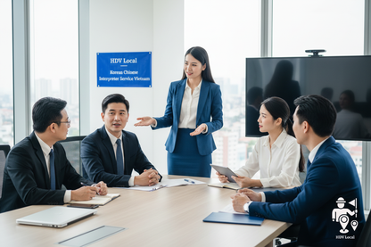 Phiên dịch viên tiếng Hàn & Trung tại văn phòng