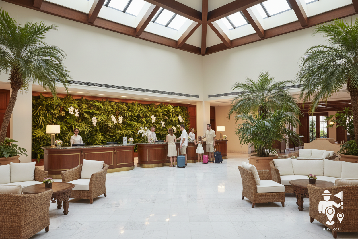 Resort Lobby Reception