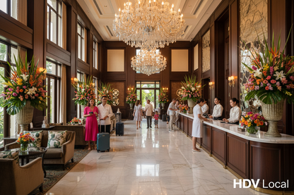 Resort Lobby Reception